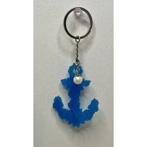 Anchor Resin Key Chain- Handcrafted
